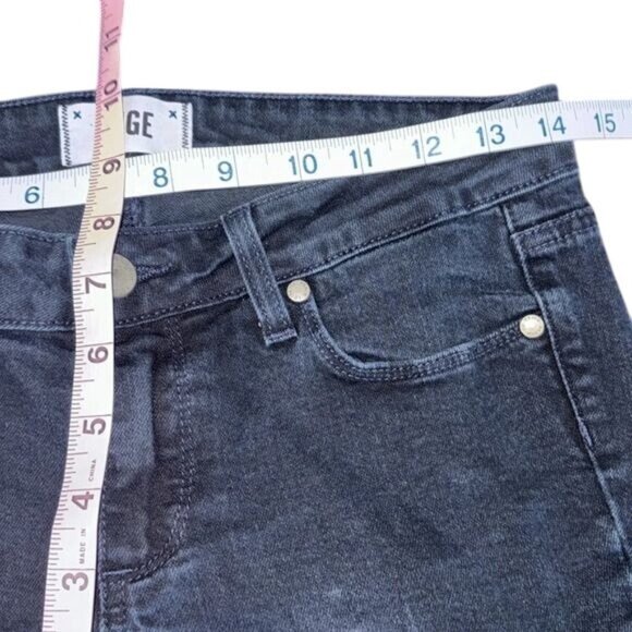 Paige Womens Straight Leg Jeans Size 27 Dark Wash Denim - Picture 7 of 8